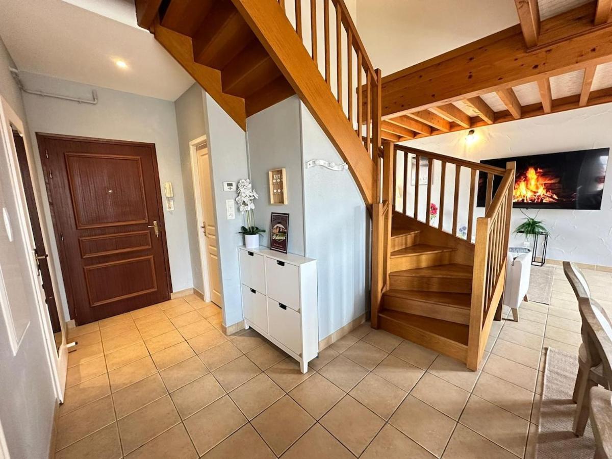 S Bayleved'Air Duplex Vue Chateau, Balneo Et Sauna Sedan Extérieur photo